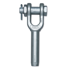 Forged Open Swage Wire Rope Socket(with Safety Bolt Pin)